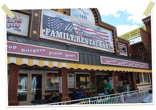 All American Family Restaurant Keystone, South Dakota